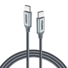 CHOETECH Cable USB-C do USB-C Choetech, PD 100W 1.8m (grey) kábel és adapter
