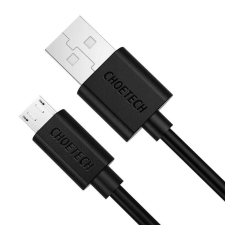 CHOETECH Cable USB to Micro USB Choetech, AB003 1.2m (black) kábel és adapter