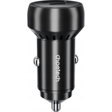 CHOETECH Car Charger Choetech 60W 2xUSB-C+USB-A (Black) (6932112103895) mobiltelefon kellék