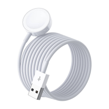 CHOETECH T401 Apple Watch töltő USB-A csatlakozóval - fehér okosóra kellék