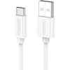 CHOETECH (USB-A to USB-C) Cable 1m, fehér (01.02.04.AC0002-V2-WH)