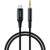 CHOETECH USB-C to 3.5mm Male Audio cable, 1m (AUX006)