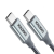 CHOETECH XCC-1002-GY USB-C - USB-C adat- és töltőkábel 1.8m
