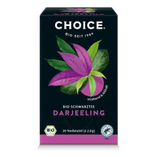 Choice BIO CHOICE® Darjeeling fekete tea 40g 20 filter gyógytea