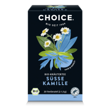 Choice bio gyógynövény tea édes kamilla 30 g gyógytea