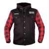 Chopper dzseki W-TEC Black Heart Ruffster 5XL fekete-piros
