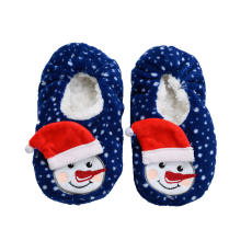  CHRISTMAS KIDS kék gyerek papucs - többféle méretben Méret: 35 - 38