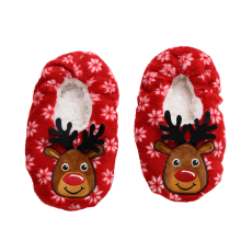  CHRISTMAS KIDS piros gyerek papucs - többféle méretben Méret: 35 - 38