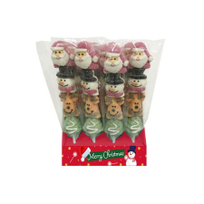  Christmas marshmallow figure karácsonyi figurák mályvacukor 45g csokoládé és édesség