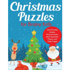  Christmas Puzzles for Brainy Kids idegen nyelvű könyv