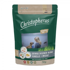 Christopherus Dog Adult Grain Free Pisztráng és rovar Small&amp;medium 750g kutyaeledel