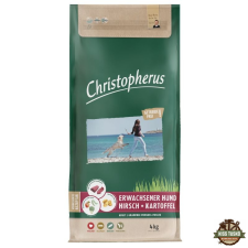 Christopherus Dog Adult Grainfree Szarvas és burgonya Large 4kg kutyaeledel