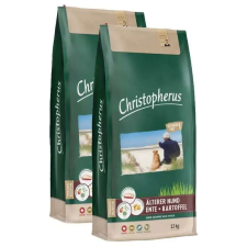 Christopherus Dog Senior Grainfree Kacsa és burgonya 2x12kg kutyaeledel