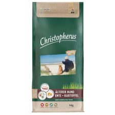 Christopherus Dog Senior Grainfree Kacsa és burgonya 4kg kutyaeledel