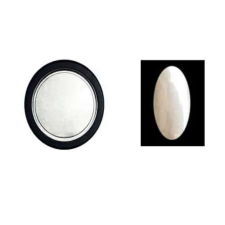  Chrome Mirror pigmentpor-fehér körömdíszítő