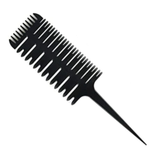 Chromwell speciális melírfésű fekete HS06339 fésű
