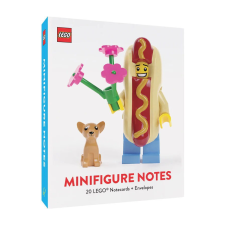 Chronicle Books LEGO® Notes 20 minifigurás jegyzetkártya gyermek- és ifjúsági könyv