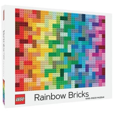 Chronicle Books Puzzle LEGO® Szivárványos kockák 1000 darab puzzle, kirakós