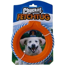 Chuckit! FetchTug karika és kötél játék kutyáknak (Belső Ø: 8,5 cm | Külső Ø: 14 cm) kutyafelszerelés