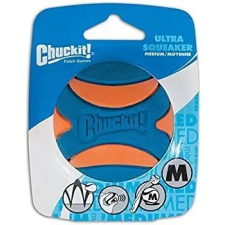  Chuckit Ultra Squeaker Sípolós Labda (M) játék kutyáknak