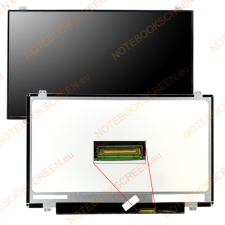 Chunghwa CLAA140WB01A kompatibilis matt notebook LCD kijelző laptop kellék