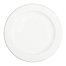 Churchill »Alchemy« »White« lapos tányér, szél, Ø: 330 mm tányér és evőeszköz