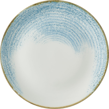Churchill »Homespun Accents« »Aquamarine« lapos tányér, coup, Ø: 260 mm tányér és evőeszköz
