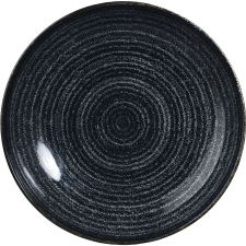 Churchill »Homespun« »Charcoal Black« mély tányér, coup, ø: 248 mm tányér és evőeszköz