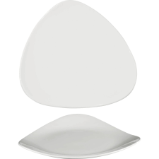 Churchill »Lotus« lapos tányér, háromszög alakú, átmérő: 192 mm tányér és evőeszköz