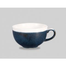 Churchill Monochrome Sapphire blue kerámia csésze 34cl, (28cl), ( Cappuccino) 1db, MOBLCB281 bögrék, csészék