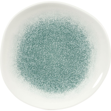 Churchill »Raku« »Jade green« lapos tányér, organikus, ø: 186 mm tányér és evőeszköz