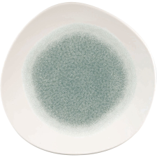 Churchill »Raku« »Topaz Blue« lapos tányér, organikus, ø: 286 mm tányér és evőeszköz