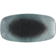 Churchill »Raku« »Topaz Quartz« lapos tányér, hossza: 298 mm tányér és evőeszköz