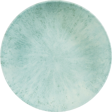 Churchill „Stone“ „Aquamarine“ mély tányér, coup, ø: 248 mm tányér és evőeszköz
