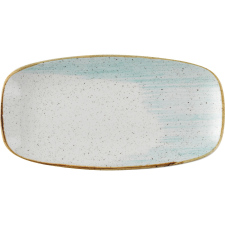 Churchill »Stonecast« »Accents Duck Egg Blue« lapos tányér, hossza: 298 mm tányér és evőeszköz