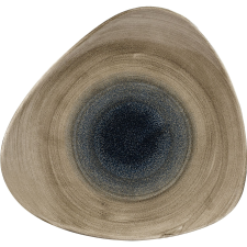 Churchill »Stonecast« »Aqueous Bayou« lapos tányér, háromszög, ø: 265 mm tányér és evőeszköz