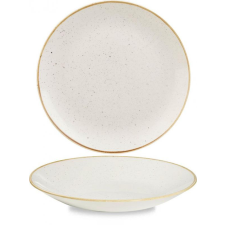Churchill STONECAST BARLEY WHITE kerámia, nagy, kerek, mély tányér 28,1cm,1db, SWHSPD271 tányér és evőeszköz
