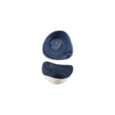 Churchill »Stonecast« »Cobalt Blue« mély tányér, háromszög alakú, átmérő: 153 mm tányér és evőeszköz