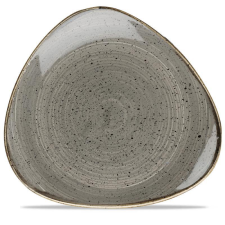 Churchill STONECAST PEPPERCORN GREY kerámia, háromszög tányér 31,1cm,1db, SPGSTR121 tányér és evőeszköz