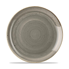 Churchill STONECAST PEPPERCORN GREY kerámia lapos tányér 26 cm 1db, SPGSEV101 tányér és evőeszköz