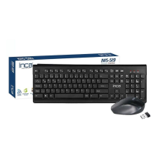 cian technology INCA Tastatur IWS-519    Wireless Set, Multimedia, Slim, SW retail (IWS-519) billentyűzet