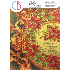 Ciao Bella The Nutcracker Papírkészlet A4 Deluxe Paper Pearl (5 ív) decoupage papír
