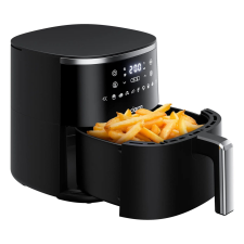 Ciarra Légkeveréses fritőz, Ciarra, 5 literes, 1500 W, fekete fritőz