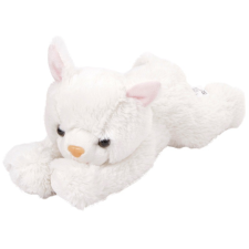  Cica plüssfigura - fehér, 25 cm plüssfigura