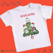  Cicák karácsonya-póló gyerek póló
