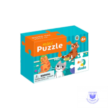 Cicák mini puzzle 35 darabos puzzle, kirakós