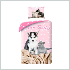  Cicás, Kutyás Happier Together ágyneműhuzat 140×200 HAX600878 lakástextília