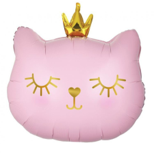 Cicás Pink Cat, Cicás fólia lufi 42 cm party kellék