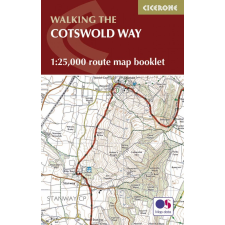 Cicerone Press The Cotswold Way Map Booklet Cicerone túrakalauz, útikönyv - angol egyéb könyv