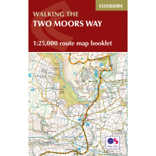 Cicerone Press Two Moors Way Map Booklet Cicerone túrakalauz, útikönyv - angol egyéb könyv
